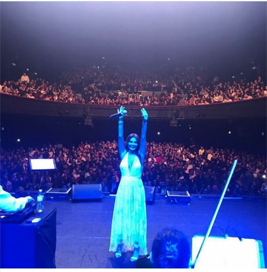 اليسا تتألق في باريس وعاصي الحلاني: بيلبقلك النجاح يا غالية