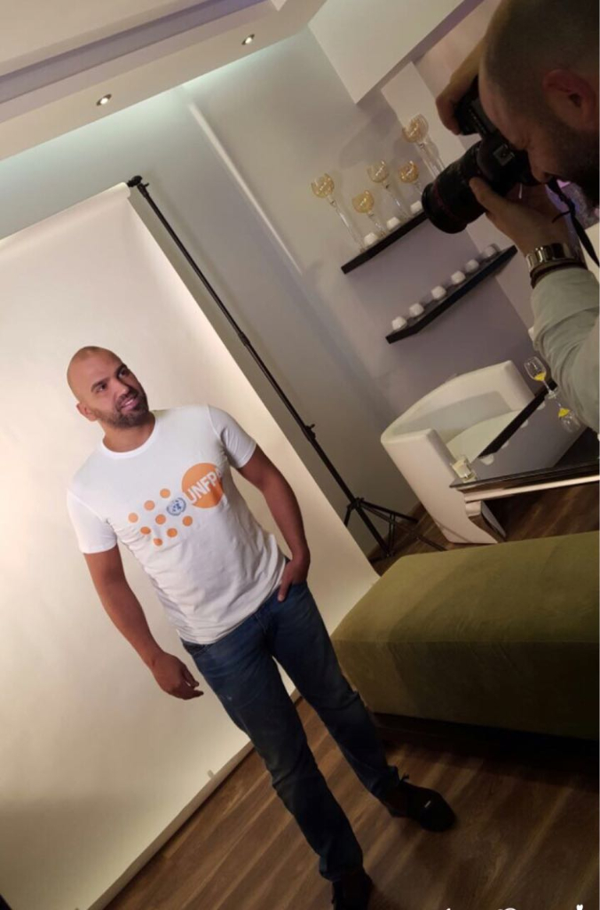 ناجي اسطا سفيراً للأمم المتحدة لتنظيم الأسرة