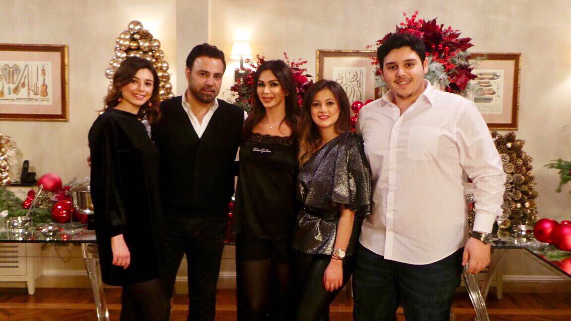بمناسبة الميلاد عاصي الحلاني يحتفل مع عائلته