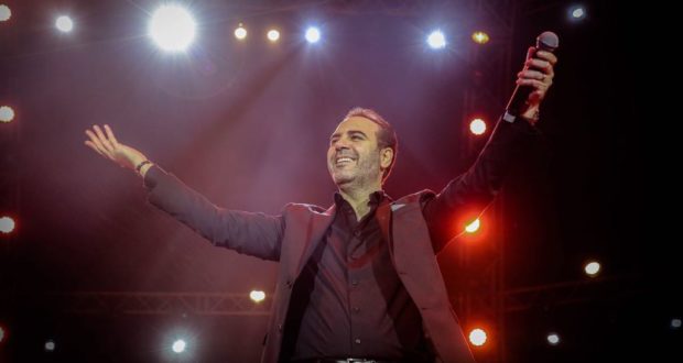 وائل جسار يشعل مدينة الملك عبد الله