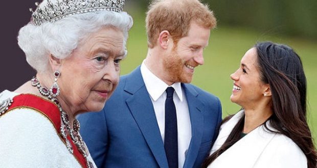 خلاف بين الملكة اليزابيث وميغان ماركل بسبب زهور الزفاف